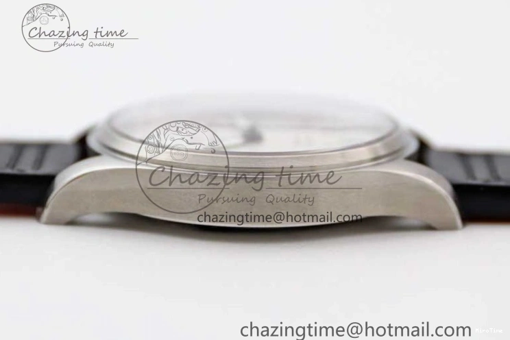 MIROTIME 0421 Vibrant Mark XVIII IW327001 SS M+F 1:1 Best Edition Black Dial on Black Leather Strap A 7055